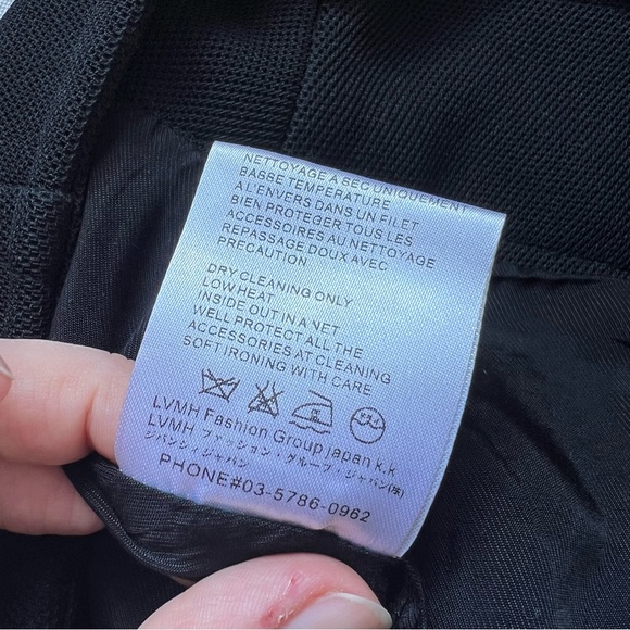 Givenchy Gold Clasp Wrap Slit Skirt - Picture 11 of 12